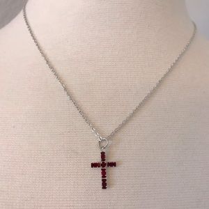 Swarovski Crystal Cross necklaces inbible Gift box